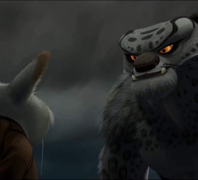 Kung Fu Panda — Shifu vs Tai Lung cover